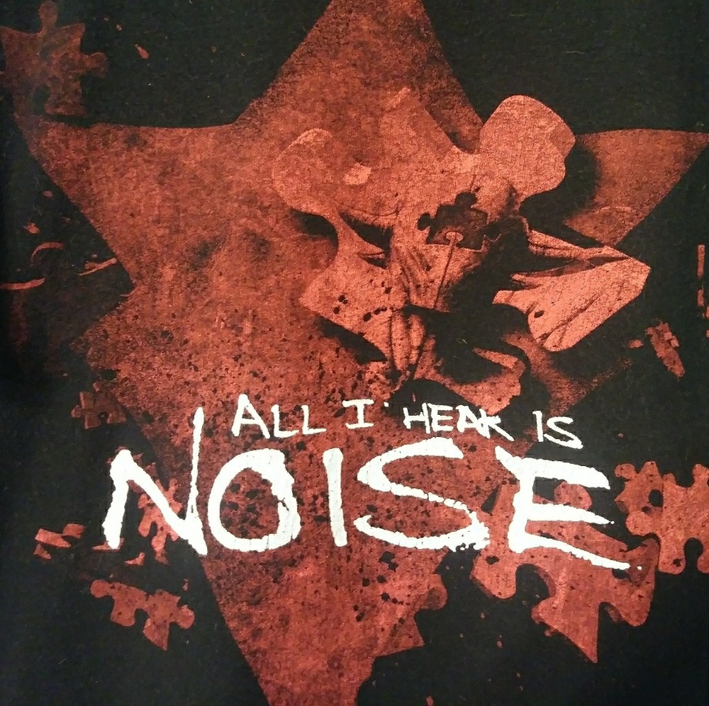 IN FLAMES Death Metal Swedish Band tee sz M
